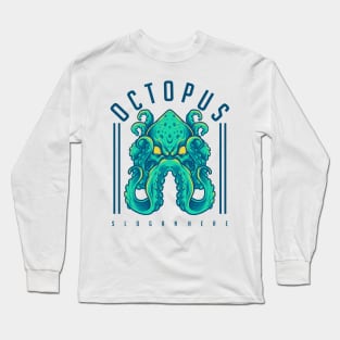 Octopus Design Long Sleeve T-Shirt